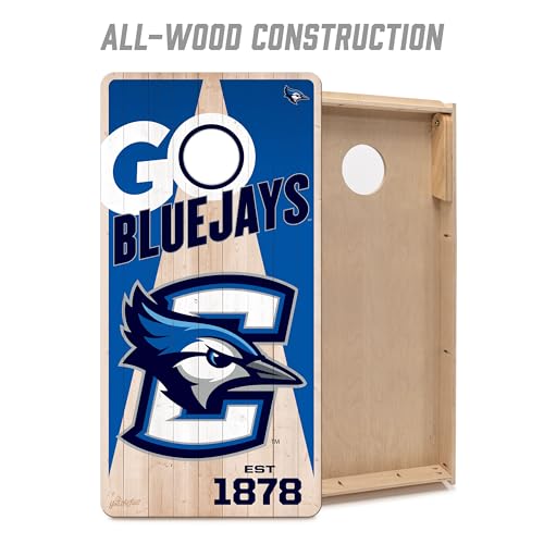 YouTheFan NCAA 2’ x 4’ Professional Wood Cornhole Game