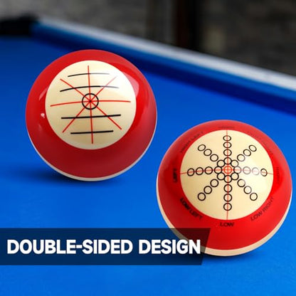 GSE Games & Sports Expert Billiard Practice Training Cue Ball, AAA-Grade PRO Cup Standard Pool Billiard Cue Ball (6 oz 2-1/4" Several Colors Available) - color: Artifact Cue Ball