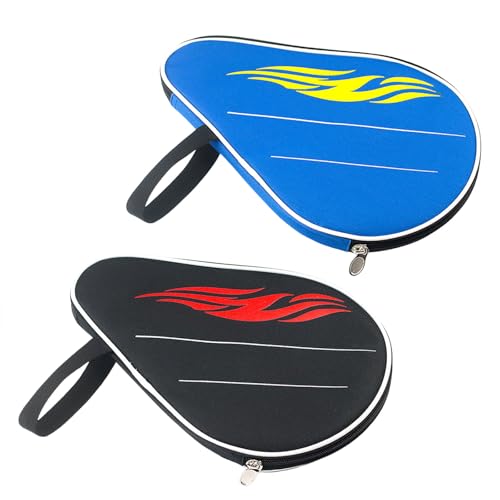 Table Tennis Racket Case Organizers with Small Compartment for Paddle Case Carry Bag Racket Bat Storage