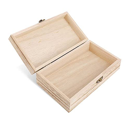 Dart Board Wooden Keepsake Box Wooden Box with Hinged Lid Decorative Storage Boxes Unique Gift Ideas for Men & Women （Size 7.9" X 3.9" X 2.3"）