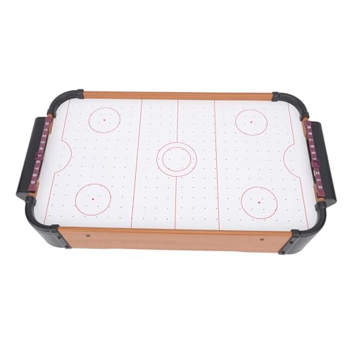 Portable Tabletop Air Hockey Game for Kids and Adults, Lightweight Battery Operated Game with High Density Board, Air Hockey Table for Kids, for Fun and Relaxation