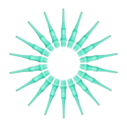 2BA Thread Plastic Tip Dart Points100 Pcs Plastic Tip Darts Soft Dart Tips Replacement Dart Accessories Thread Dart Tips Plastic Points for Tip Darts Soft Tip Dart Tips