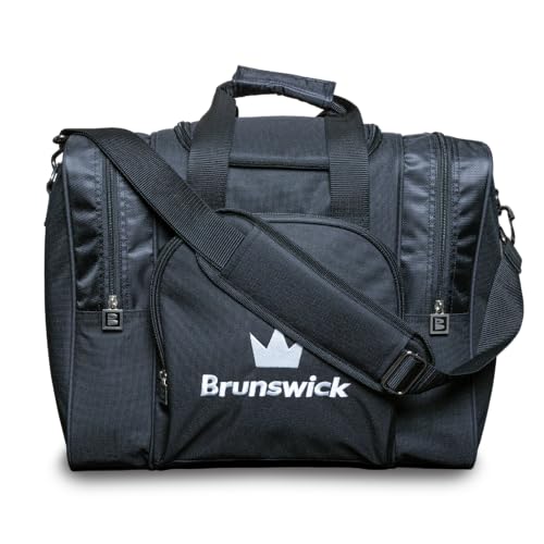 Brunswick Attack Single Tote Bowling Bag - color: Black