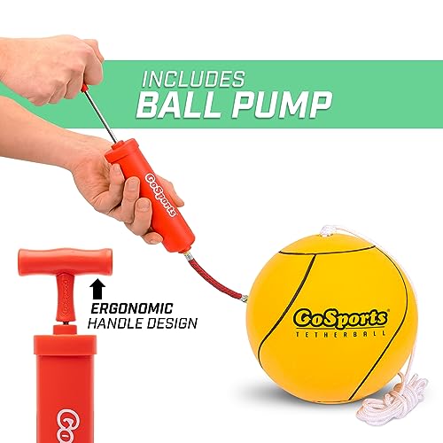 GoSports Backyard Tetherball Game - Full Size Outdoor Tetherball