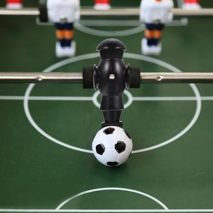 Homoyoyo 4pcs Foosball Men Replacement, Football Players Parts Foosball Man Table Player Football Machine Accessories - color: Black