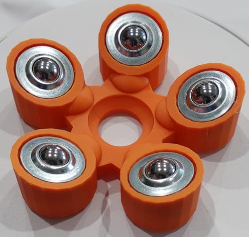 Bowling Ball Spinner - color: Orange