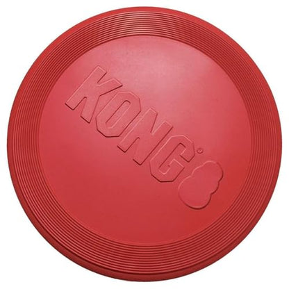 Kong Rubber Flyer,Large 2 Pack, Red