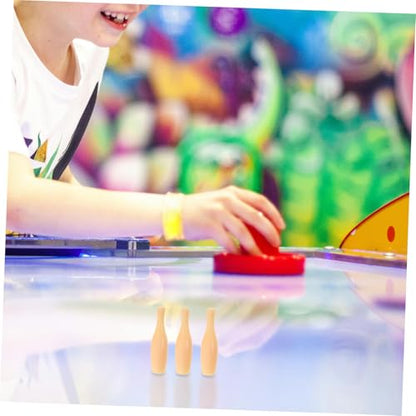 10pcs Bowling Pin for Tabletop Games Portable Bowling Accessory for Boys and Girls and Family Entertainment