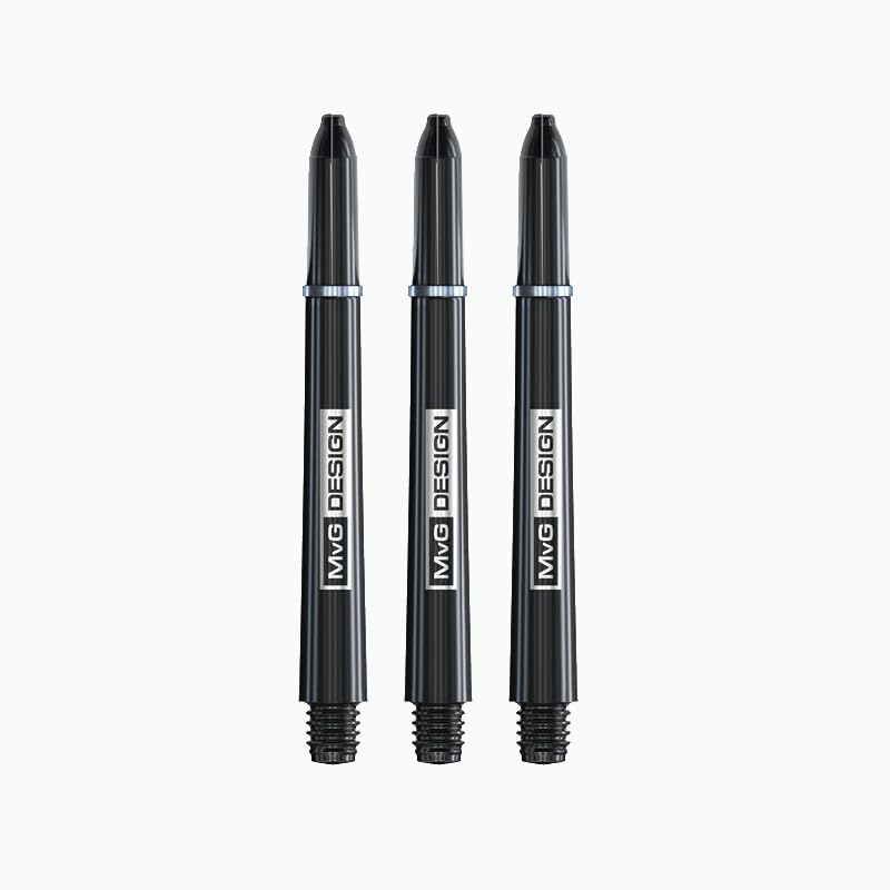 Winmau - Dart Stems Collection - Dart Shafts Multipack 5 Sets Per Pack (15 in Total) - Professional Darts Accessories and Sizes - Suitable for Steel Tip and Soft tip - style: MvG Signature