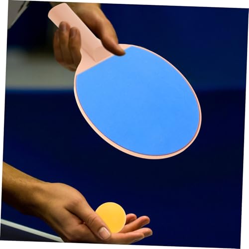 Table Tennis Racket Set Pong Paddles Set Plastic Elasticity Paddle Outdoor Game