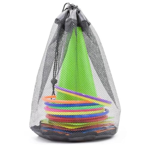 Sports Cones Ring Toss Outdoor Games Combo Set For Park Backyard Lawn Playground Sensory Integration Toys