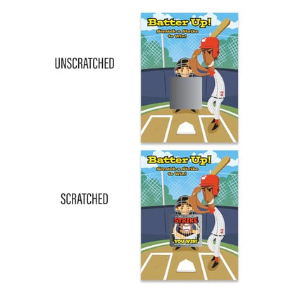 My Scratch Offs Baseball Batter Up Scratch Off Game Cards 26 Pack - 2 Winning and 24 Sorry - style: Baseball Batter Up