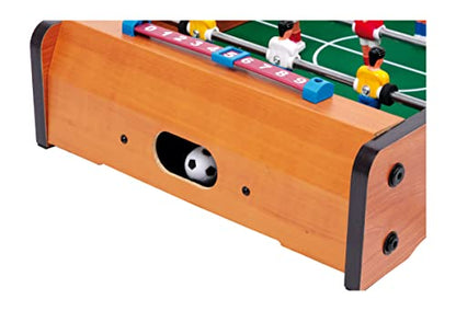 Small Foot 6707 Wooden Table Football - Can Be Placed On Any Table Top - Ideal to Take Away
