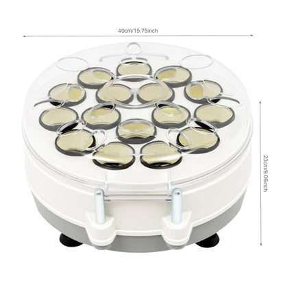Automatic Pool Ball Cleaner Machine 16 Balls Billiard Ball Cleaner and Polisher 180W Electric Pool Ball Polishing and Cleaning Machine for American/British Billiards 16 Balls