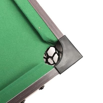 Billiards Game 51x31cm Portable Excellent Impact Resistance Large Space Pool Table 16 Billiard Balls 2 Sticks 1 Tripod Desktop Billiards for Parent Child Interaction Office