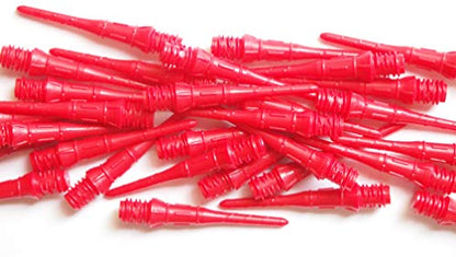 L-style Premium Lippoint - Soft Tip Dart Points - Regular Length - color: Red