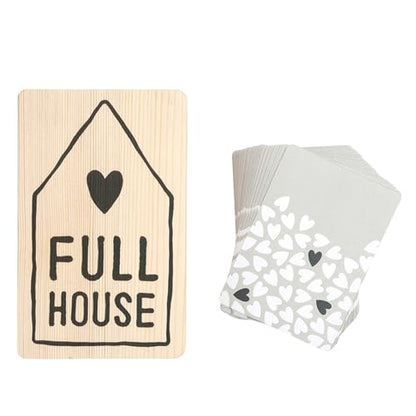 Santa Barbara Design Studio Classic Games - Fun Family Game Set, 2-Piece Set, Playing Cards - Full House - color: Full House Playing Cards