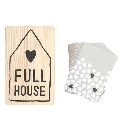Santa Barbara Design Studio Classic Games - Fun Family Game Set, 2-Piece Set, Playing Cards - Full House - color: Full House Playing Cards