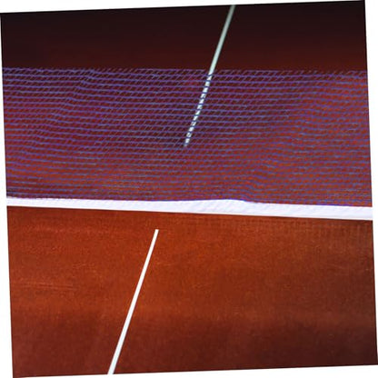 ABOOFAN Table Tennis Net and Post Set with Elastic Mesh Portable and Easy to Install for Indoor and Outdoor Paddle Training Replacement Sports Net for Quick Games and Competition