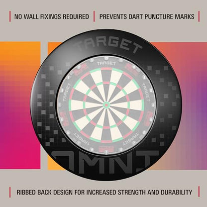 Target Darts Omni Auto Scoring Camera System Surround LED Light | Automatic Scorer, Magnetic Dartboard Ring Lighting, Records Dart Scores, Fits All Dartboards | Ultimate Home Bundle - style: Omni Home Set Up