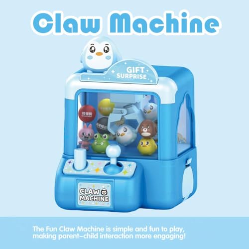 Mini Claw Machine for Kids - Vending Machines Toys, Electronic Arcade Game, Animal Theme Arcades Game Party Toy, Christmas & New Year Gifts for Boys Girls Age 3+, Party Home Arcade Toy (Penguin) - color: Penguin