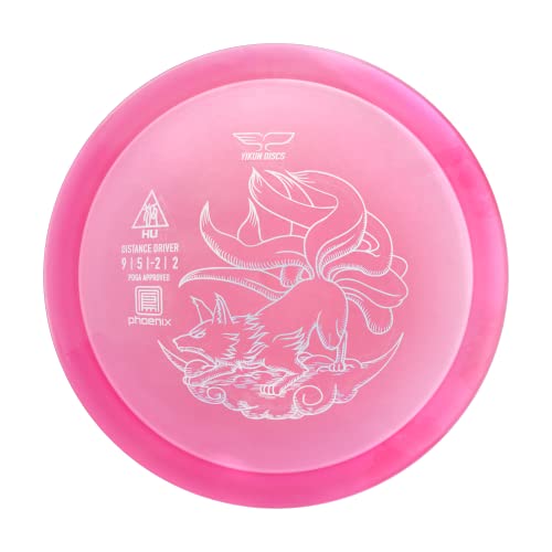 Yikun Disc Golf Driver | Professional PDGA Approved Discs Golf|Distance Driver | 165-175g | Fairway Golf Disc Perfect for Outdoor Games and Competition - color: pink