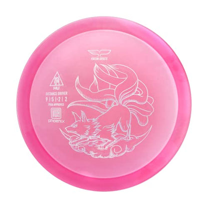 Yikun Disc Golf Driver | Professional PDGA Approved Discs Golf|Distance Driver | 165-175g | Fairway Golf Disc Perfect for Outdoor Games and Competition - color: pink