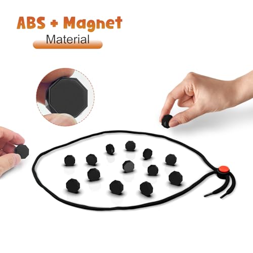Magnetic Chess Game Set Battle Chess Suitable for Ages 12+ Kids with Magnetic Effects, Educational Chess Game, Surprise Toy, Party Supplies for Family Gatherings and Travel