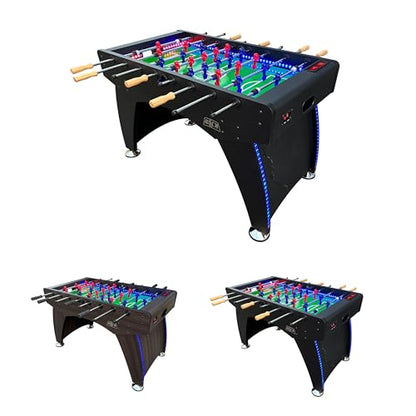 KICK Lumen 55" Tournament Foosball Table – Professional Competition Game Table - color: Black