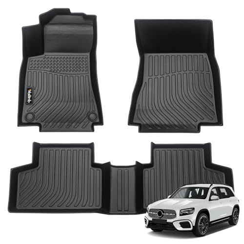 Wailtnb-Mats for Mercedes Benz GLB 2020-2026 Floor Mat All Weather Floor Liner Car Mat for Benz GLB Custom Fit Automotive Full Set Accessories - style: 76|For GLB|2020-2026||Mat