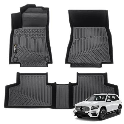 Wailtnb-Mats for Mercedes Benz GLB 2020-2026 Floor Mat All Weather Floor Liner Car Mat for Benz GLB Custom Fit Automotive Full Set Accessories - style: 76|For GLB|2020-2026||Mat