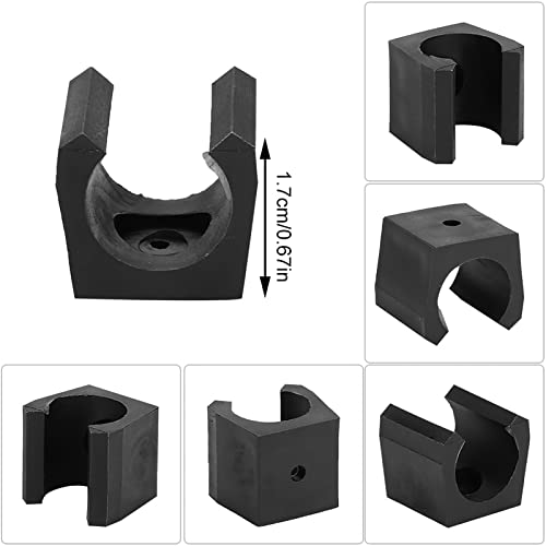 Pool Cue Holder, 6 Pcs Portable Pool Cue Holder Billiards Cue Rack Billiards Pool Cue Single Holder Wall Mount Organizer