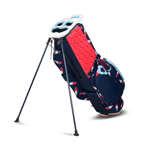 OGIO Golf Fuse 4 Stand Bag (Rocket Pop) - color: Rocket Pop