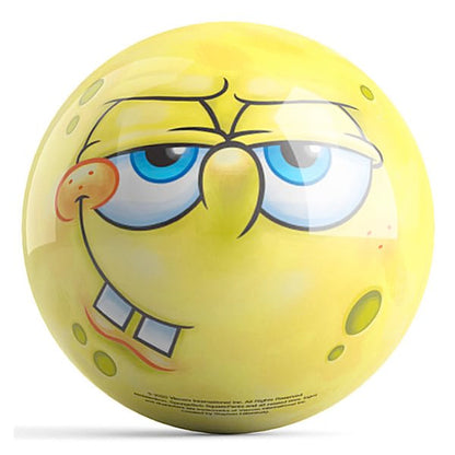 On The Ball Bowling Spongebob Themed Undrilled Bowling Ball - color: Face, size: 12 lbs
