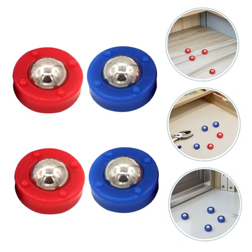 Abaodam 30pcs Mini Shuffleboard Replacement Pucks with Precision Rollers for Tabletop Curling Game Portable Sliding Beads for Family Gatherings and Party Entertainment