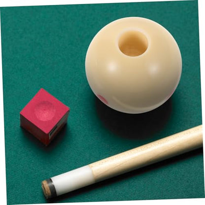 Snooker Cue Training Ball Dots Billiard Stroke Trainer Cue Ball Training Aid for Billiards Practice Lightweight Black