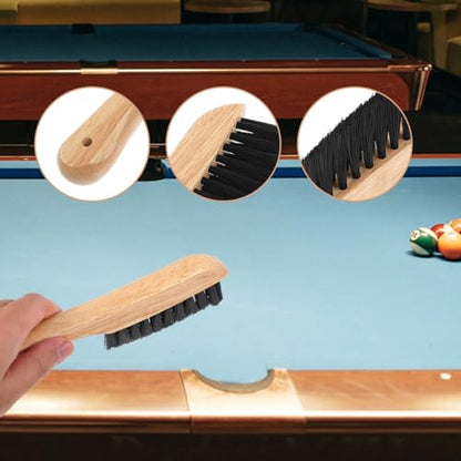 Pool Table Billiards Accessory Cleaning Tool Billiard Supplies Club Supply Table Brush Clean Brush Pool Cleaning Tablecloth Solid Wood