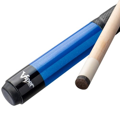 Viper by GLD Products Revolution Sure Grip Pro 58" Pool Cue - color: Blue, size: 20 Ounce