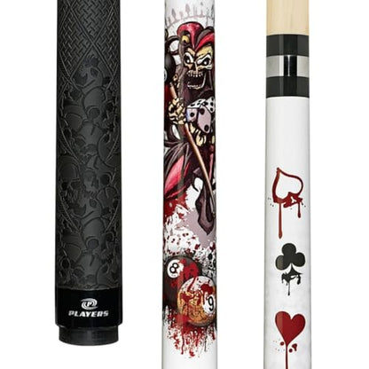 Players 58" 2-Piece North American Maple Billiard Pool Cue Stick - size: 18.5-Ounce