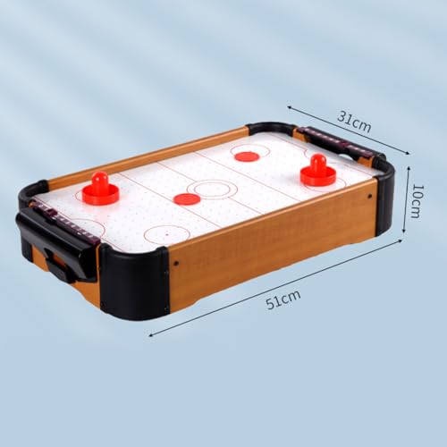 Mini Air Hockey Table, Air Hockey Tabletop Game Machine, Home Leisure Sports Arcade Table Games for Kids and Adults