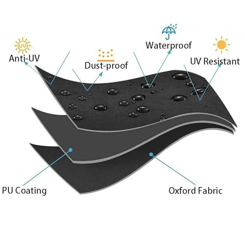 Amberr Billiard Pool Table Cover,Waterproof Cover for Pool Table Snooker Billiard Table 7/8/9 Foot Fitted(9FT) - color: 9ft