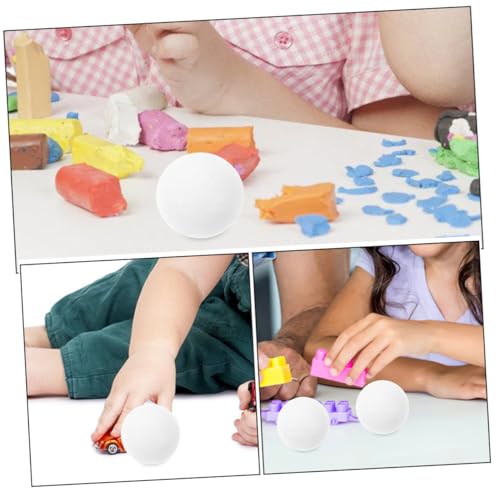 3pcs Mini Plastic Foosball Standard Replacement for Tabletop Soccer Game for Boys and Girls and Adults for Indoor Fun and Game Night