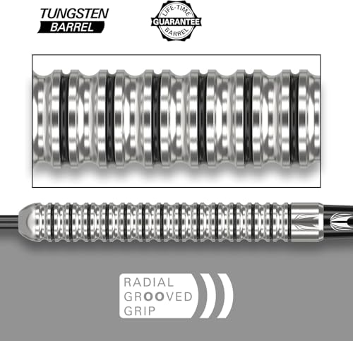 Target Darts Artemis Tungsten Steel Tip Dart Set, 21G/22G/23G/24G/25G/26G | Artemis Original | Artemis K-Flex Integrated Flight & Shaft | Professional Accessories Dart Kit, Dart Wallet Included - size: 21G, style: ARTEMIS K-FLEX