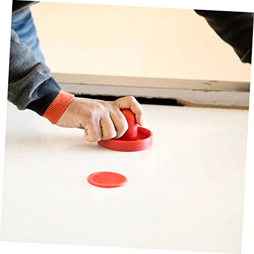 Yardwe Upgrade Hockey Table Air Hockey Puck Display Paddle Pusher Accessories Plastic Comfortable Grip