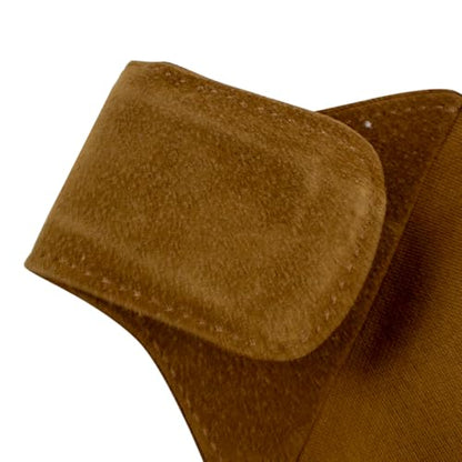 Scott Edward Billiard Chalk Holder Pouch Pool Cue PU Leather Chalk Holder with Clip, Portable Snooker Billiards Chalk Bag, Pool Accessories Black/Brown - color: Brown