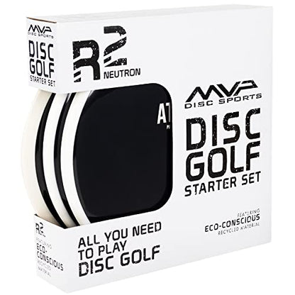 MVP Disc Sports 3-Disc R2 Disc Golf Starter Set (Models May Vary)