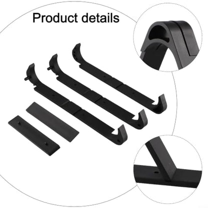 Billiard Ball Rack for 8-Ball Triangle 9-Ball Diamond High-Strength Plastic Pool Table Accessory for Standard 2-1/4 Inch Balls Tool-Free Setup