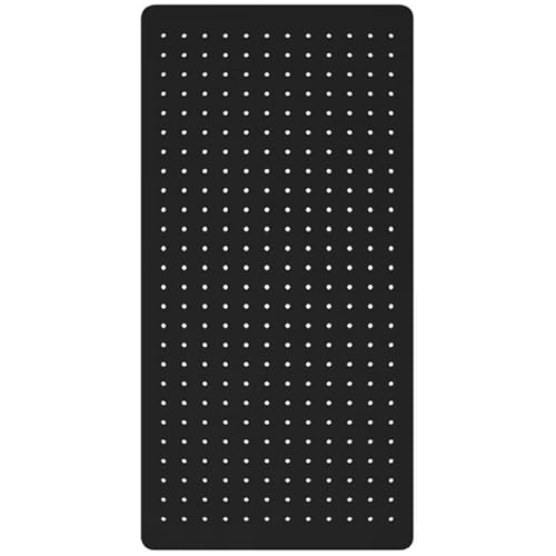 Powder-Coated Iron Pegboard, Bedroom Gaming Gear Storage, 2 Sizes(Black Color,36.5 * 70cm) - color: Black color, size: 36.5*70cm