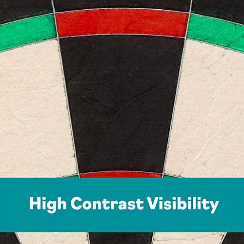 Viper Slash Official Competition Bristle Steel Tip Dartboard, WDF Accredited with Staple-Free Ultra-Thin Metal Wiring, Self-Healing Professional-Grade African Sisal, Magnetic Dart Holders