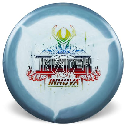 Innova Halo Star Invader Disc Golf Putter – Straight Flying Disc Golf Putter (Colors Will Vary) - size: 170-172g